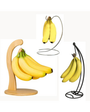 Rack de Banana com Ganchos em Bambu ou Ferro Suporte de Frutas Frescas | Home Gaju