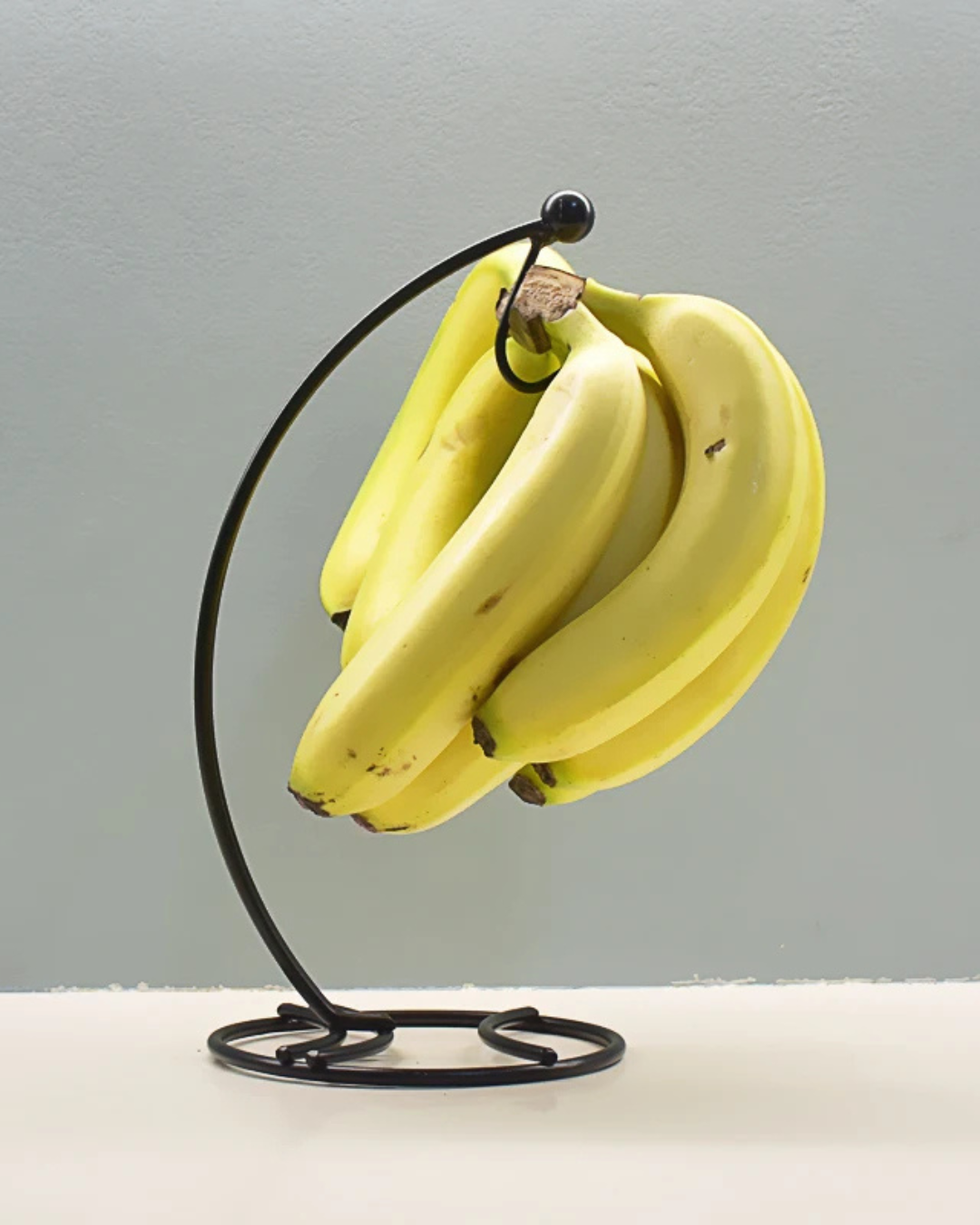 Rack de Banana com Ganchos em Bambu ou Ferro Suporte de Frutas Frescas | Home Gaju