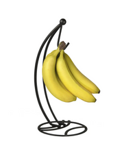Rack de Banana com Ganchos em Bambu ou Ferro Suporte de Frutas Frescas | Home Gaju