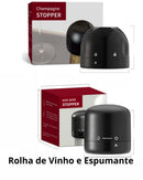 Rolha de Vinho e Espumante a Vácuo com Trava Giratória | Home Gaju