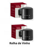 Rolha de Vinho e Espumante a Vácuo com Trava Giratória | Home Gaju