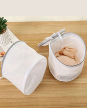 Saco de Lavagem para Lingerie com Zíper Proteção para Roupas Delicadas