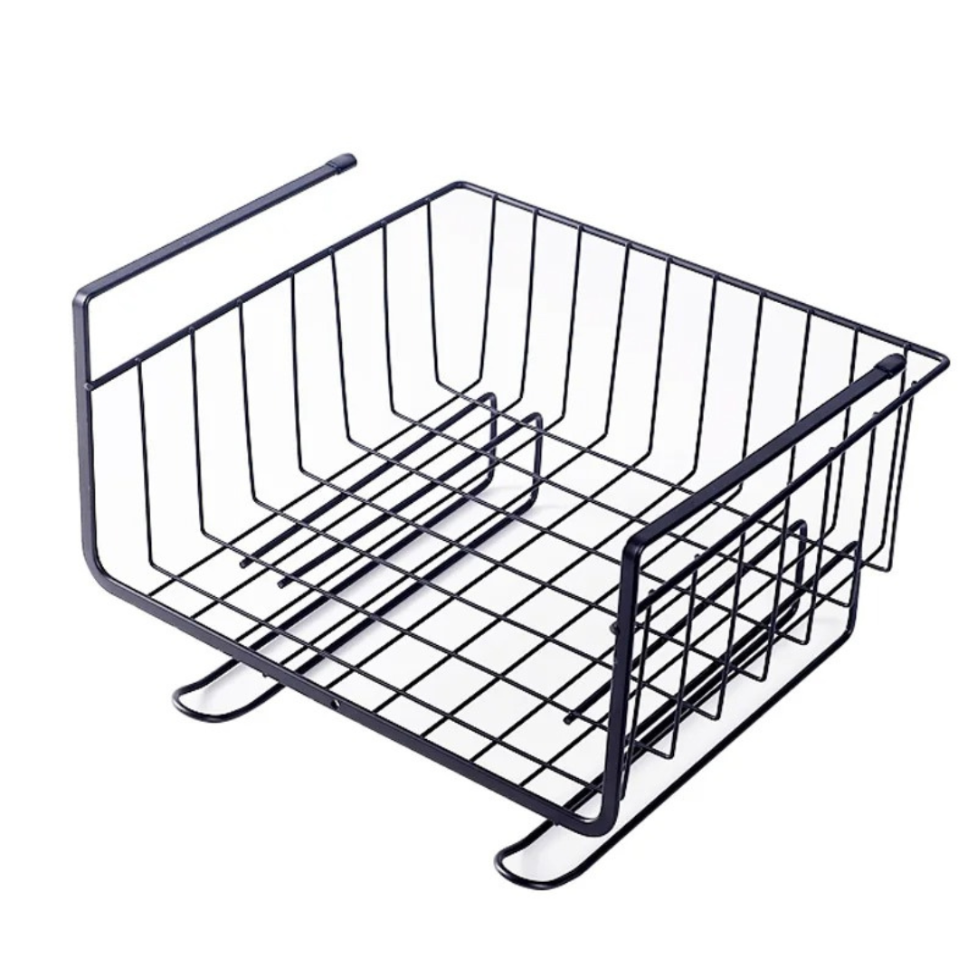 Suporte de Cozinha de Ferro com Prateleira – Armazenamento Eficiente para Cozinha e Uso Doméstico Home Gaju