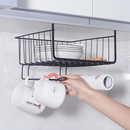 Suporte de Cozinha de Ferro com Prateleira – Armazenamento Eficiente para Cozinha e Uso Doméstico Home Gaju