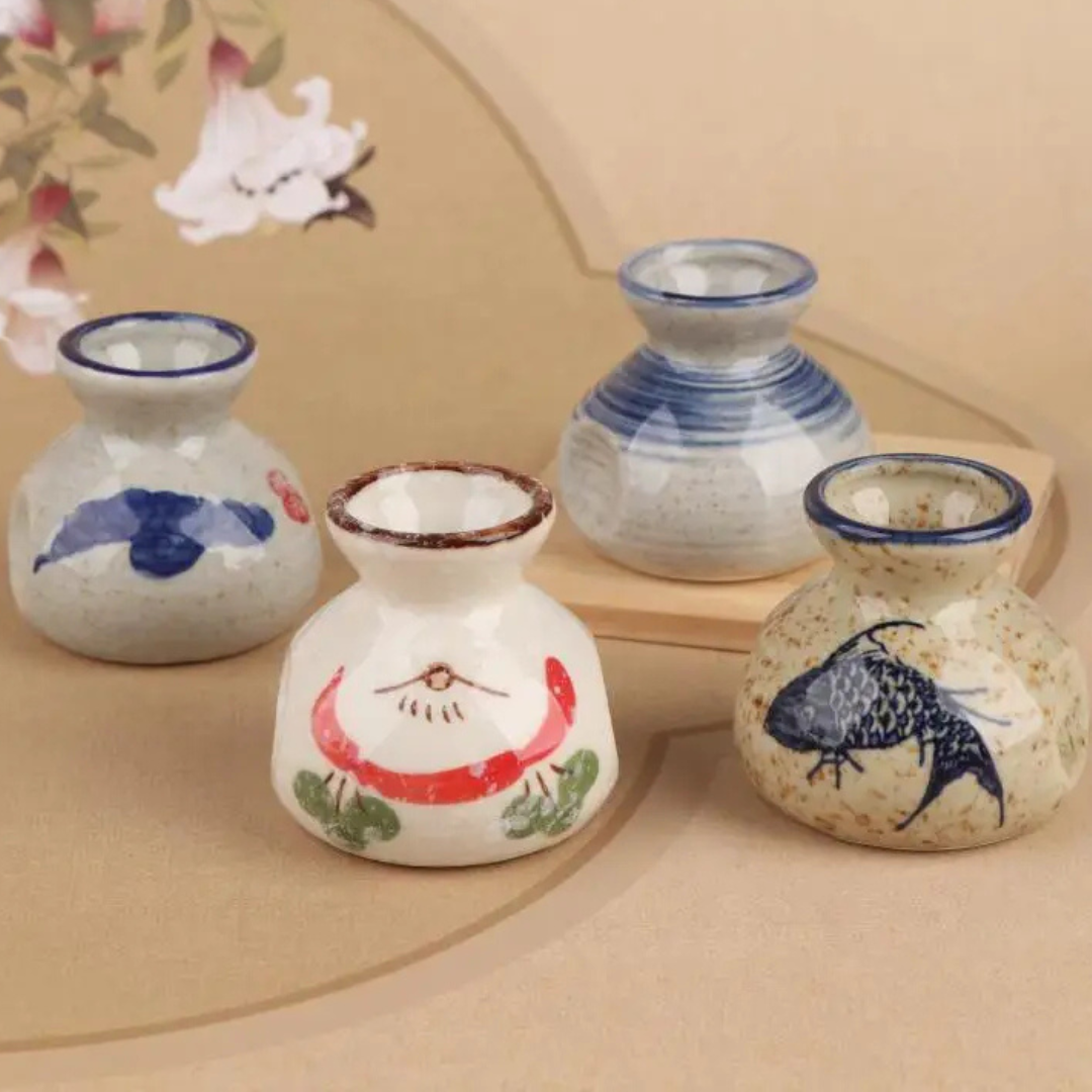 Suporte de Palito de Cerâmica Estilo Chinês para Mesa | Home Gaju