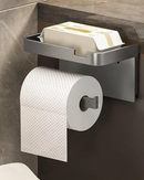 Suporte de Papel Higiênico com sabonete apoiado