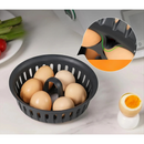 Suporte para Ovos 2 em 1 Compatível com Thermomix | Cozedor de Ovos Pochê e Ovos Cozidos | Home Gaju