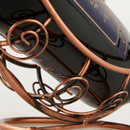 Detalhes do Suporte para vinho e taça 
