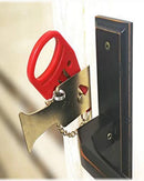 Trava de Porta Portátil para Segurança e Autodefesa, Leve e Fácil de Usar | Home Gaju