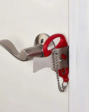 Trava de Porta Portátil para Segurança e Autodefesa, Leve e Fácil de Usar | Home Gaju