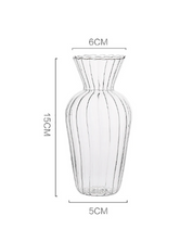 Medida 2 do Vaso de Vidro para flores