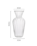 Medida 2 do Vaso de Vidro para flores