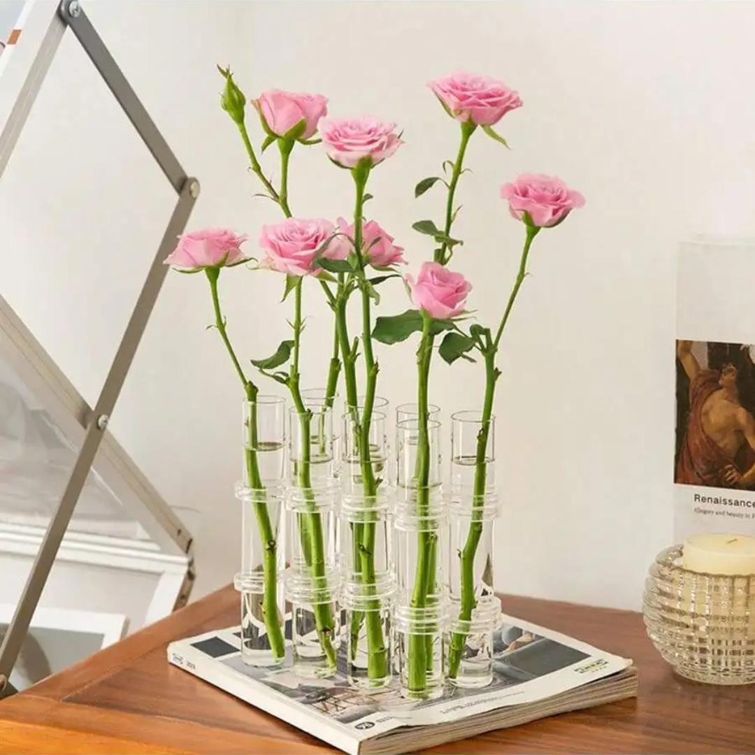 Vasos de Vidro Suspensos para Plantas Kit 4 ou 6 Unidades | Home Gaju
