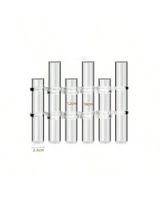 Vasos de Vidro Suspensos para Plantas Kit 4 ou 6 Unidades | Home Gaju