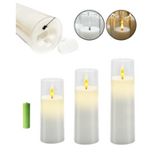 Velas LED Flameless com Controle Remoto para Decoração de Casa Loja de Decoração para Mesa Posta Home Gaju
